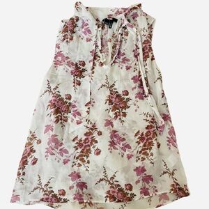 PAIGE Silk Floral Sheer Shirt (12)